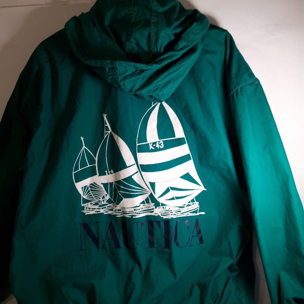 Nautica hooded windbreaker